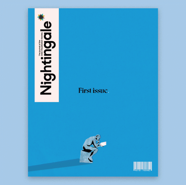 An animated GIF with different iterations for Nightingale cover